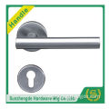 SZD STH-109 Interior Modern Latch Door Handle Round Bar Lever On Rose In 50Mm